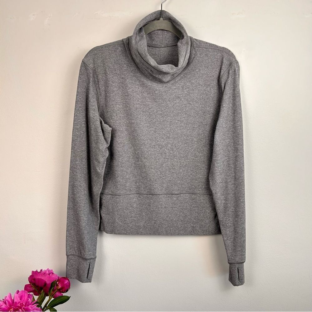 Lululemon Ready to Rulu Pullover Heathered Raceway Grey
